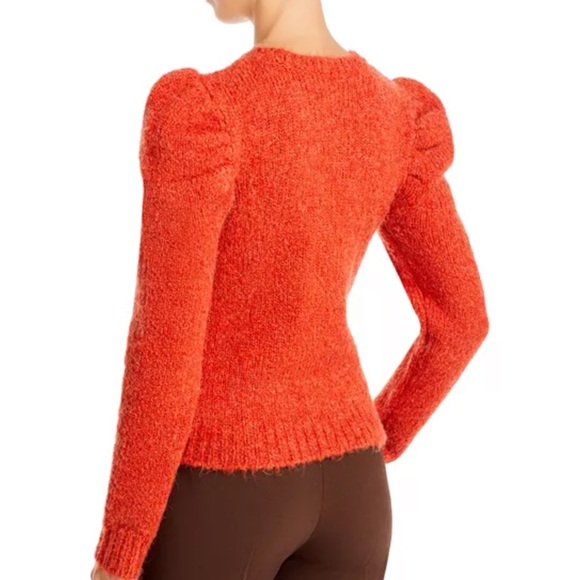 Derek Lam 10 Crosby Locken Puff Sleeve Sweater Size S - Picture 3 of 4